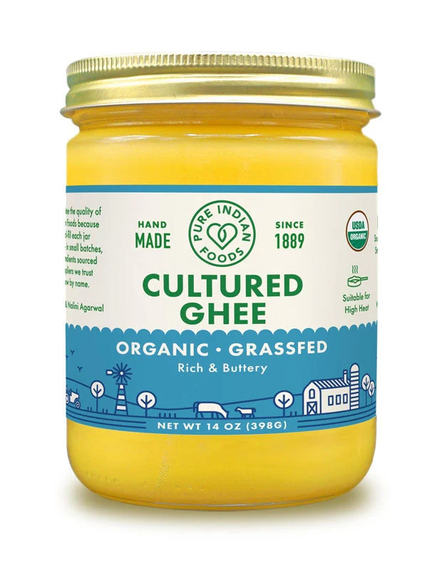 Cultured Ghee, Grassfed & Certified Organic - 14 oz - Image 8