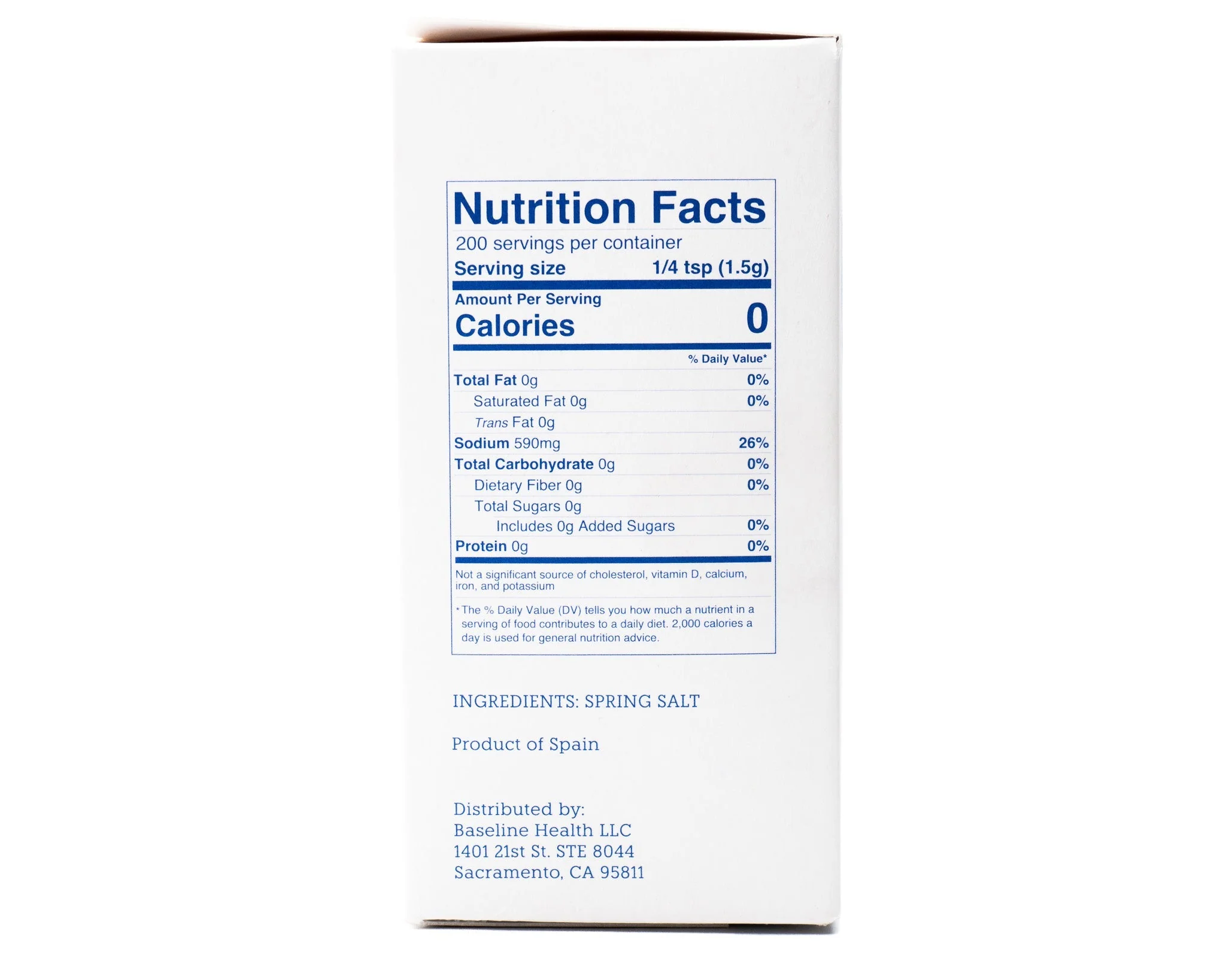 Fine Pure Natural Spring Salt (300g) - Microplastic Free - Image 3