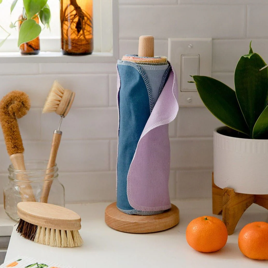 Reusable Paper Towels - 100% Organic Cotton, 12 or 24 Pack - Image 3